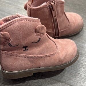 H&M Pink Ankle Boots with Crepe Sole